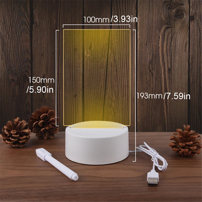 TopTierGadgets - LED Glass Note